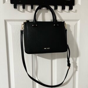 Nine West Black Satchel Bag